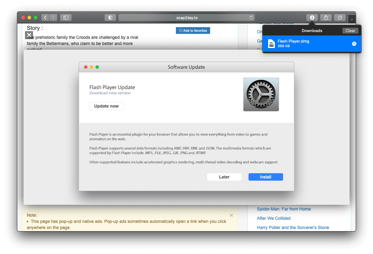 servsafe tutorial keeps asking to install flash for mac